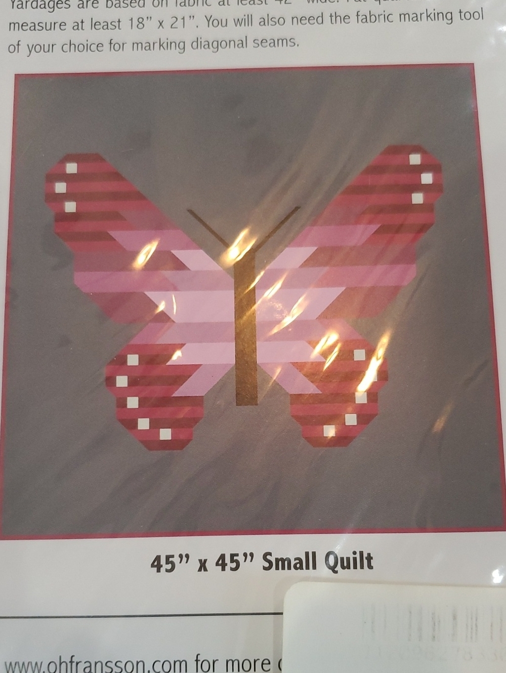 Lepidoptera Butterfly Quilt Pattern by - Multicolor - Picture 4 of 5